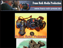 Tablet Screenshot of franz-roth-pics.de